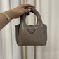 NEW SMALL TOP HANDLE SATCHEL HANDBAG (MOCHA)