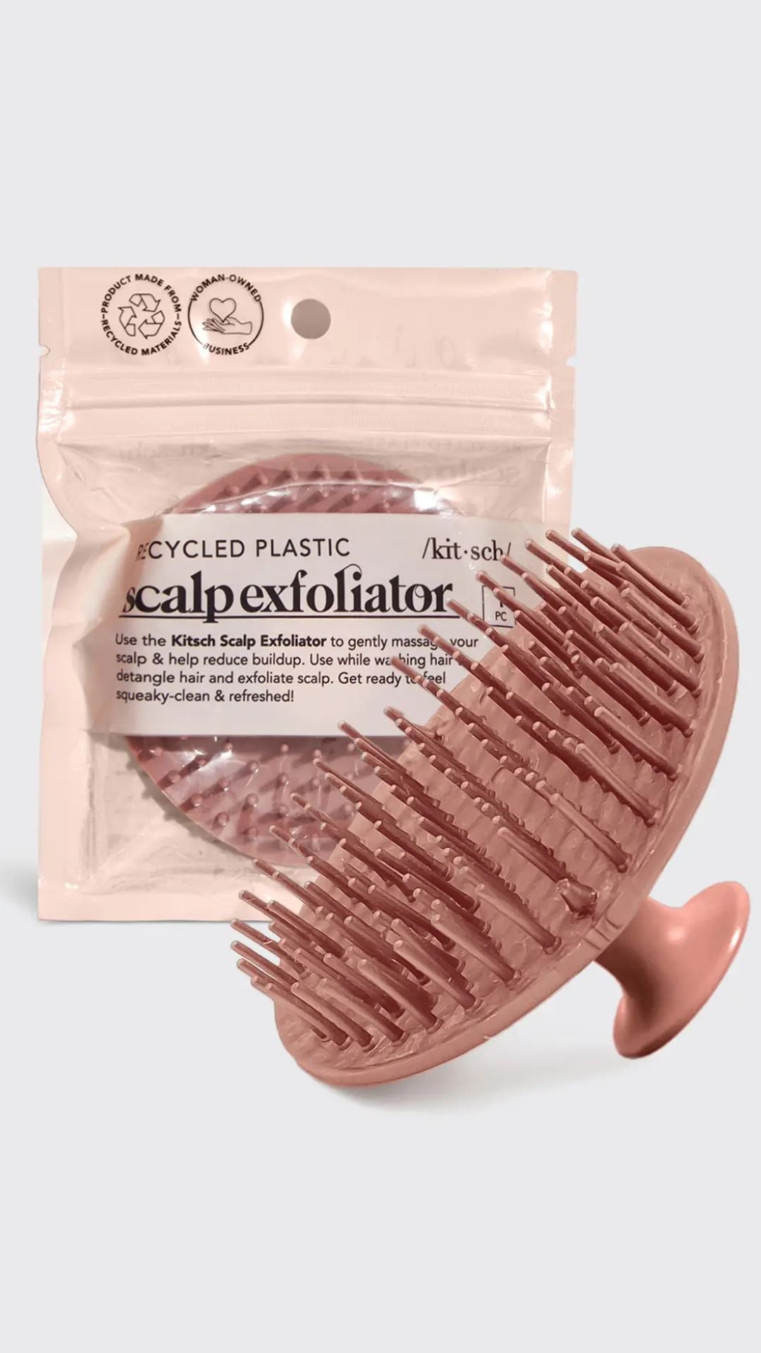 NEW SHAMPOO BRUSH &amp; SCALP EXFOLIATING | KITSCH