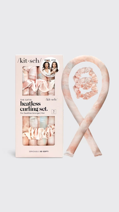SATIN HEATLESS CURLS | KITSCH