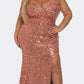 PRE-ORDER | TERRA GOWN | ROSY BROWN