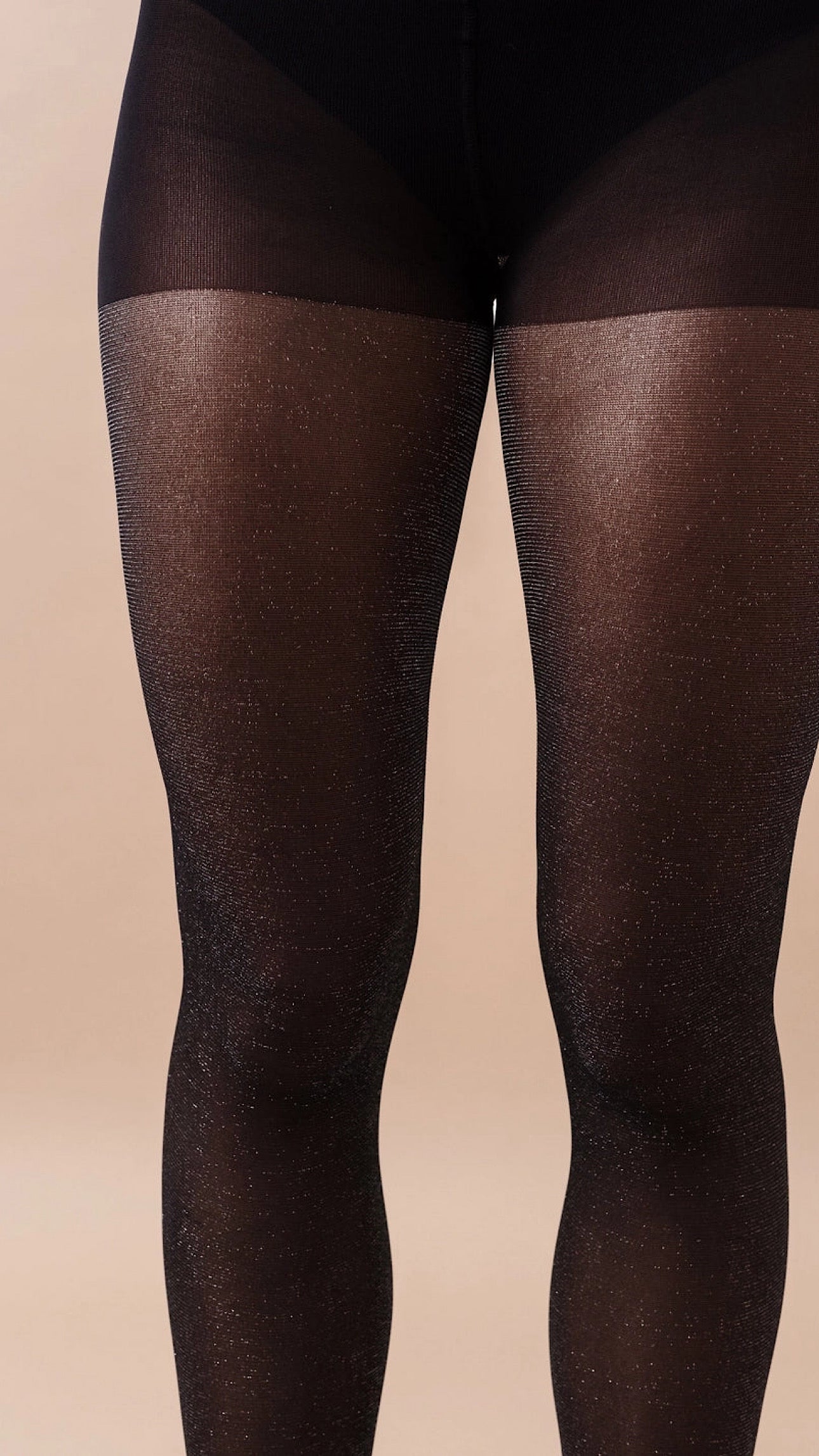PREMIUM SHEER CONTOUR TIGHTS (DIAMOND SHIMMER) | MADE IN ITALY |