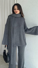 BELLA CABLE KNIT | 3 PIECE SET