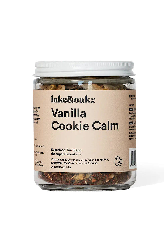 NEW Vanilla Cookie Calm - Superfood Tea Blend