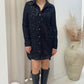 NEW CHANEL DRESS SHIRT MINI (BLACK)