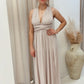 NEW KHALECI MAXI DRESS (TAUPE)