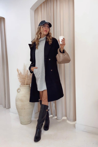 NEW HAILEY COAT (BLACK) | BEST SELLER RESTOCKED