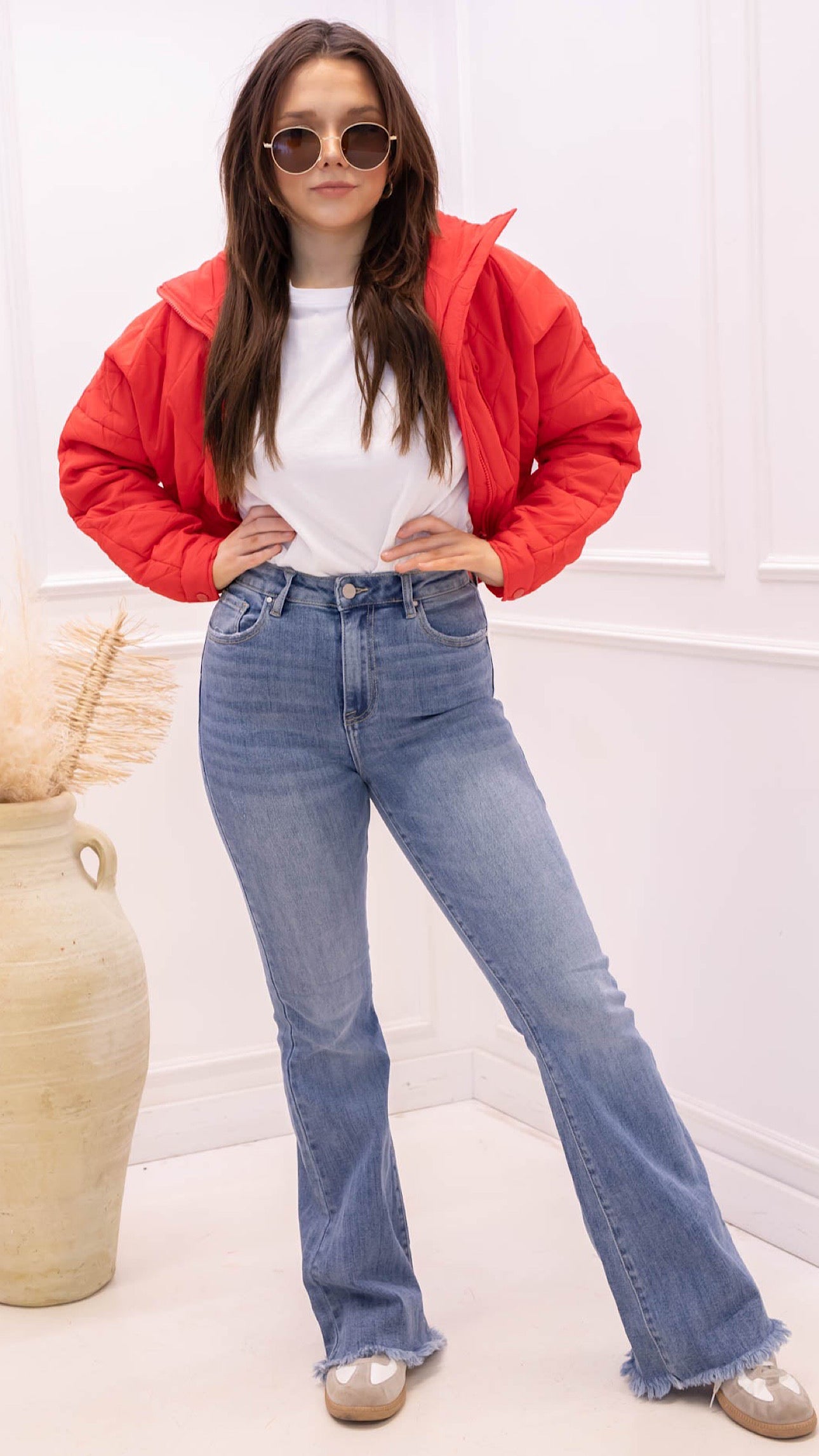 NEW SEDONA VINTAGE FLARE JEAN (RISEN)