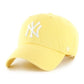 NEW 47' NY CLEAN UP HAT (LIGHT YELLOW)