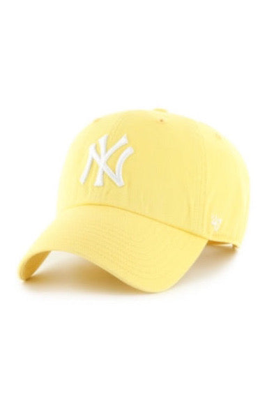 NEW 47' NY CLEAN UP HAT (LIGHT YELLOW)