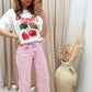 NEW SHERRI WASHED PINK DENIM JEAN (RISEN)