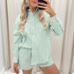STELLA TWO PIECE STRIPED SET (GREEN)