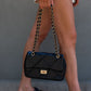 CELEST QUILTED BAG (BLACK)