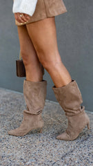 TRACEY SLOUCHY SUEDE BOOT