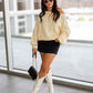 NEW ELEANORA BOATNECK SWEATER (IVORY)