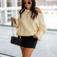 NEW ELEANORA BOATNECK SWEATER (IVORY)