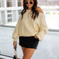 NEW ELEANORA BOATNECK SWEATER (IVORY)