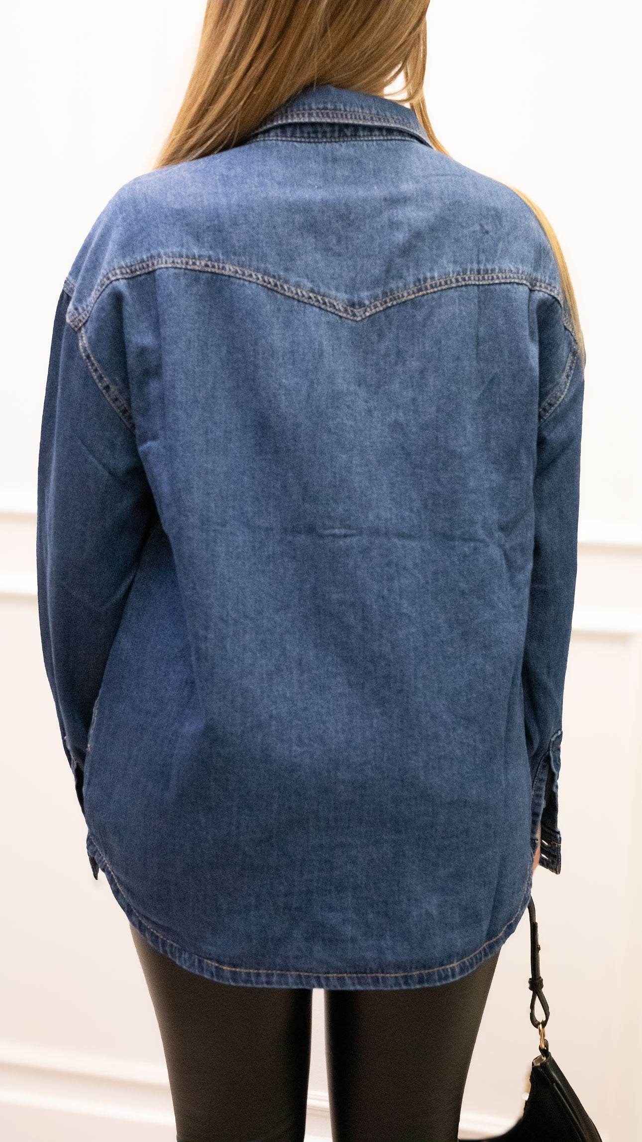 YUKON DENIM SHIRT - DARK WASH (RISEN)
