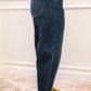 CHELSEA BARRELL JEANS (DARK WASH)