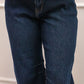 CHELSEA BARRELL JEANS (DARK WASH)