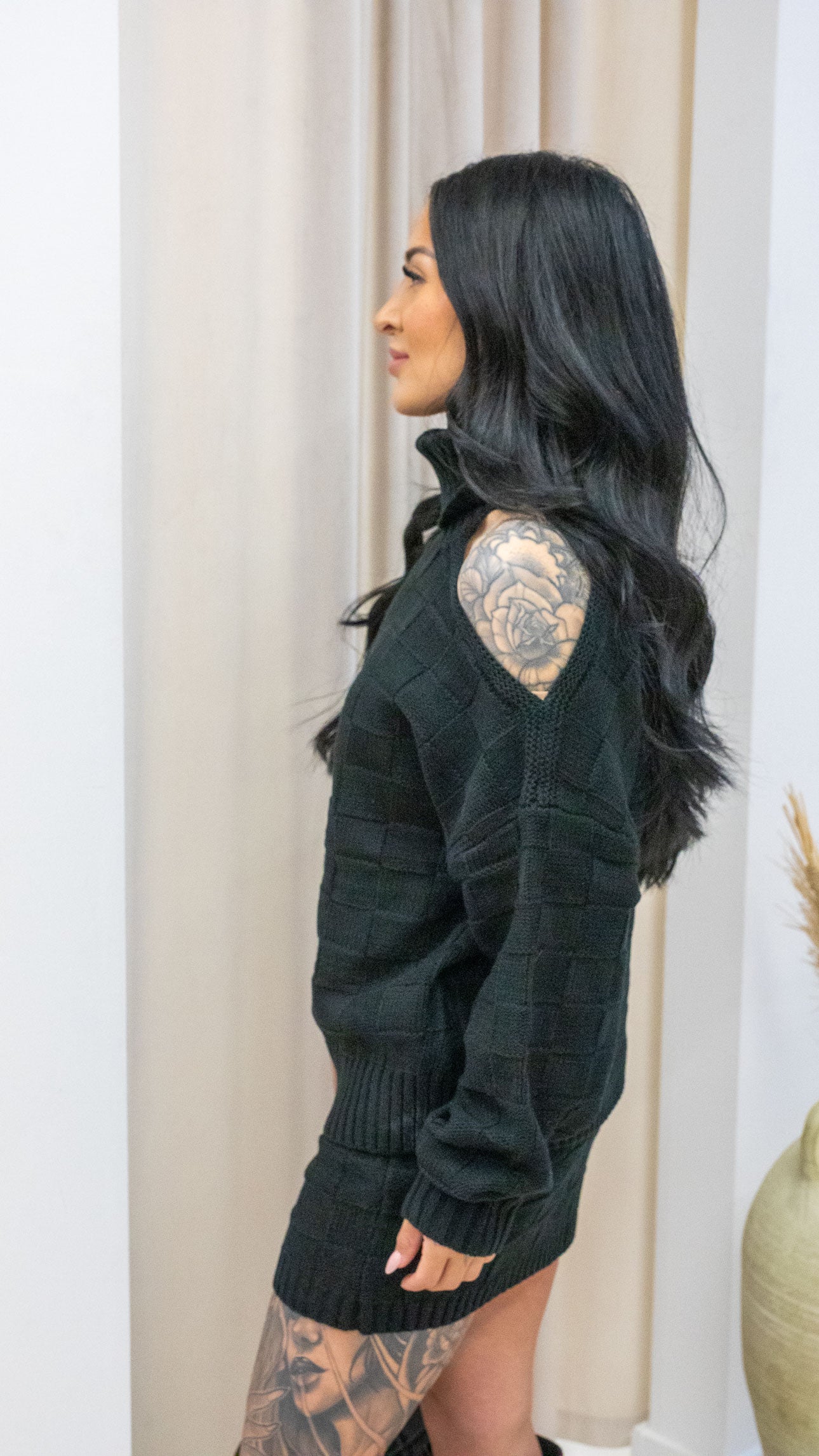 ONYX CHECKERED 2-PIECE SKIRT SET