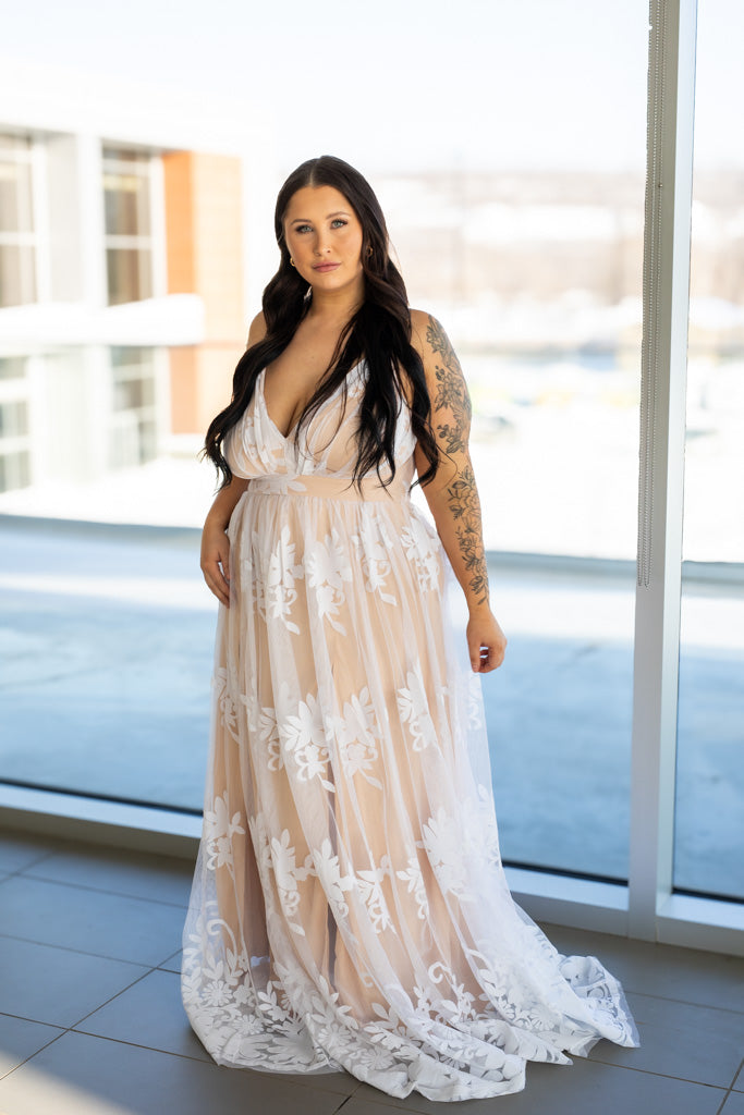 NEW EVERLY MAXI (WHITE-NUDE)