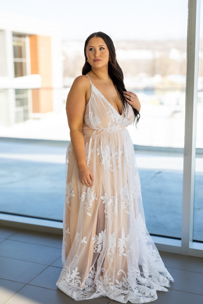 NEW EVERLY MAXI (WHITE-NUDE)