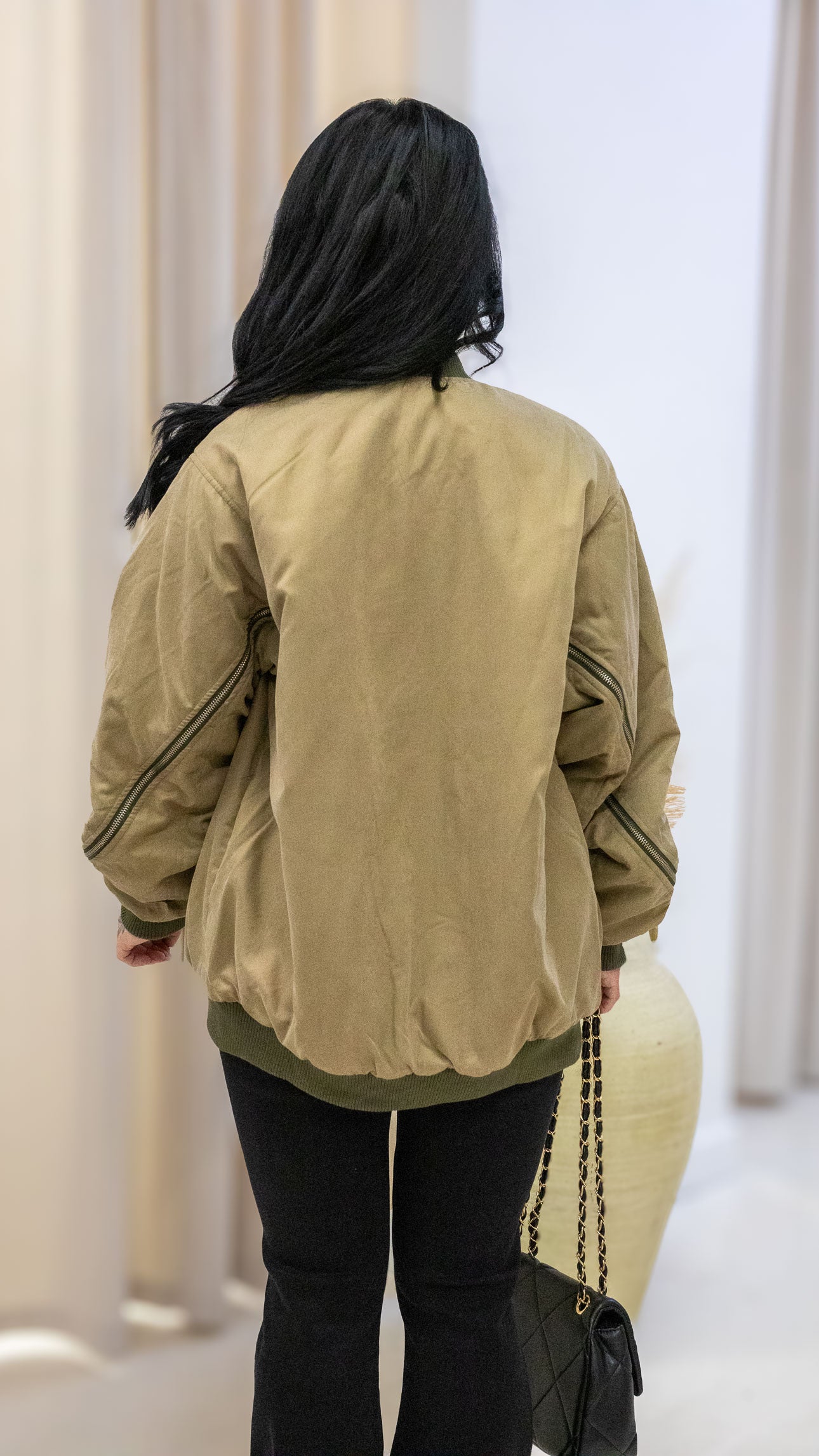 HYFVE GREEN BOMBER JACKET