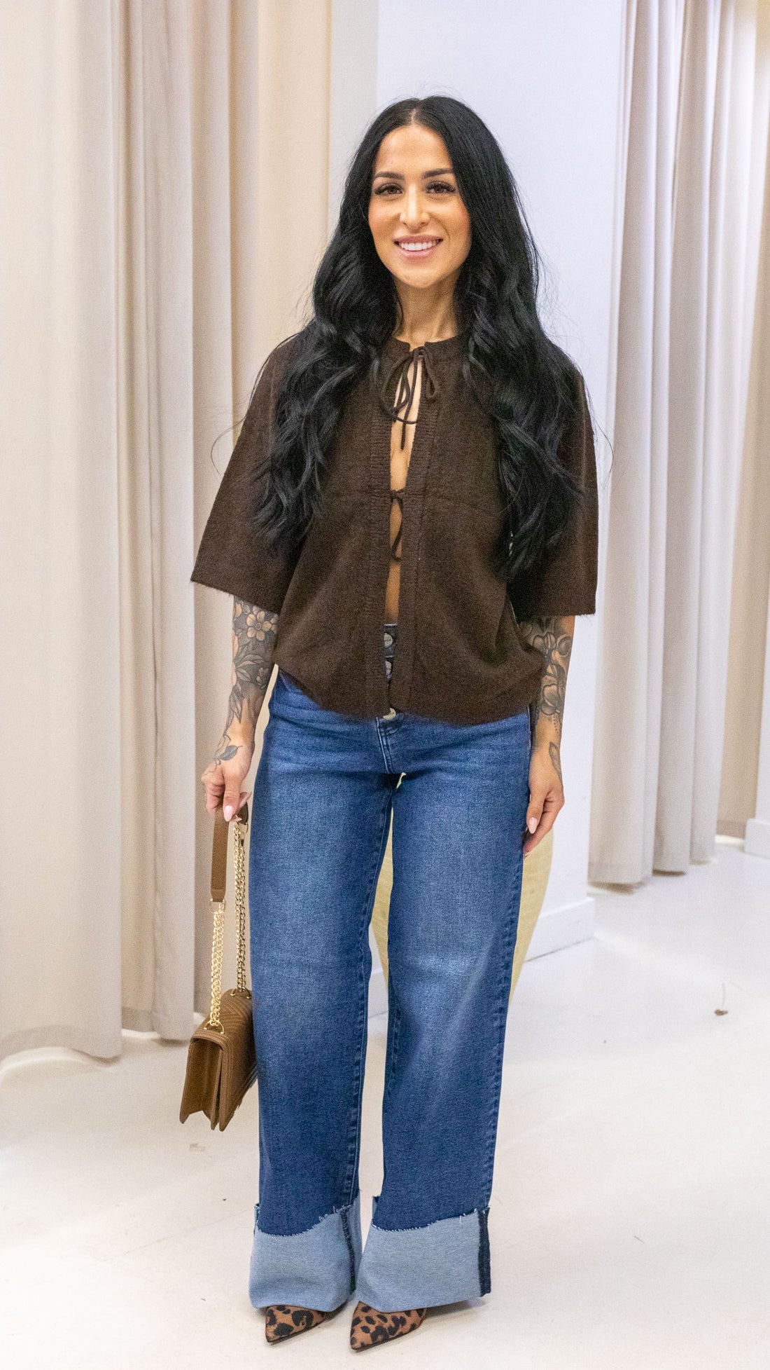 SIMONI BOW CARDIGAN | ONLY