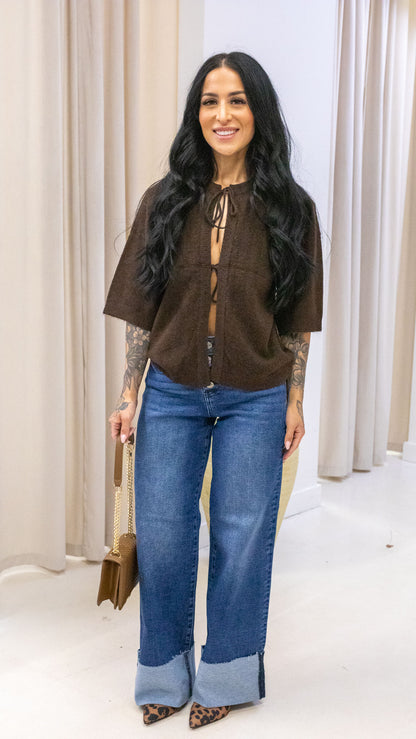 SIMONI BOW CARDIGAN | ONLY