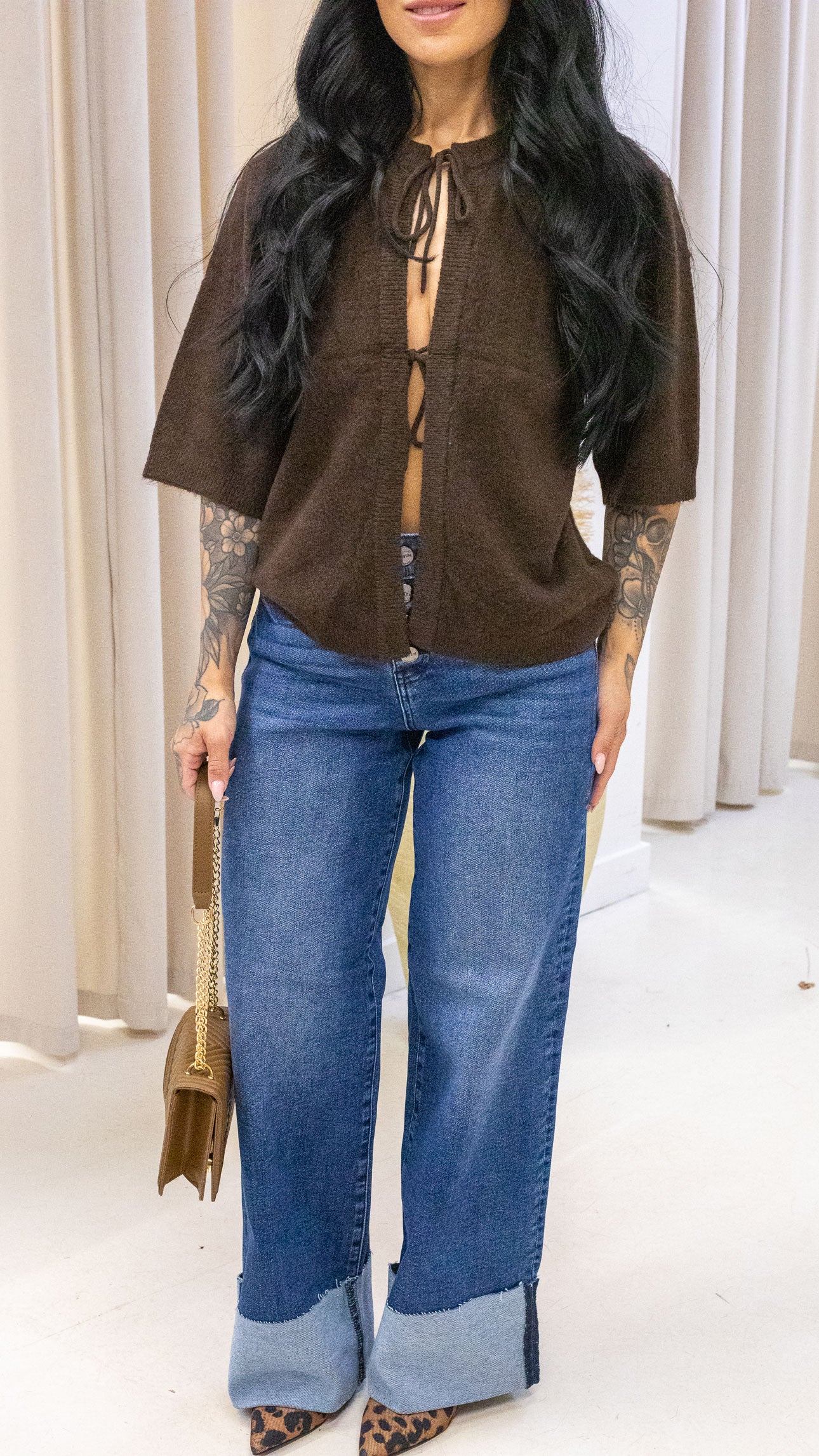 SIMONI BOW CARDIGAN | ONLY