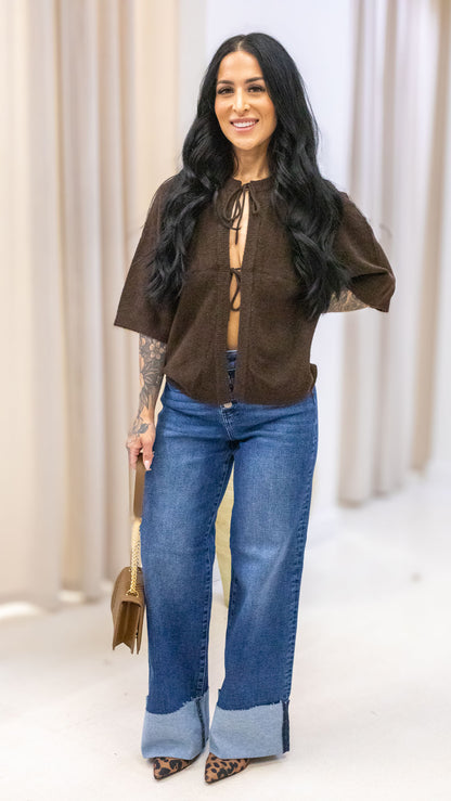 SIMONI BOW CARDIGAN | ONLY