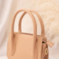 NEW SMALL TOTE CLUTCH SHOULDER HANDBAG (TAUPE)
