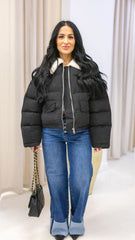 MONICA PUFFER COAT (BLACK)