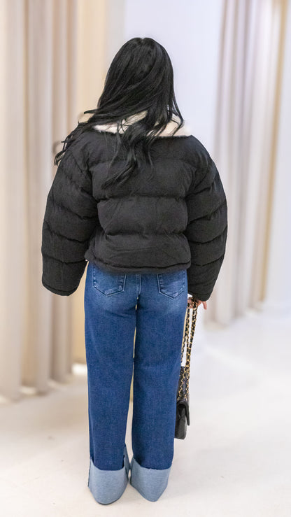 MONICA PUFFER COAT (BLACK)