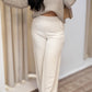 NEW HARLOW WIDE LEG PANT (CREAM)