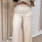 NEW HARLOW WIDE LEG PANT (CREAM)