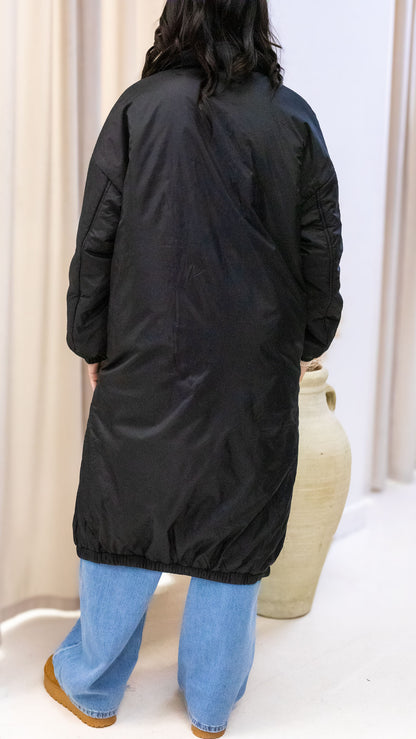LONG COAT | BLACK