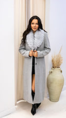 FAUX FUR DRESS COAT | ONLY