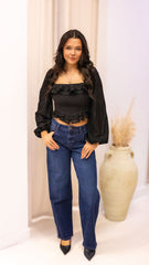 KALI CORSET TOP (BLACK)