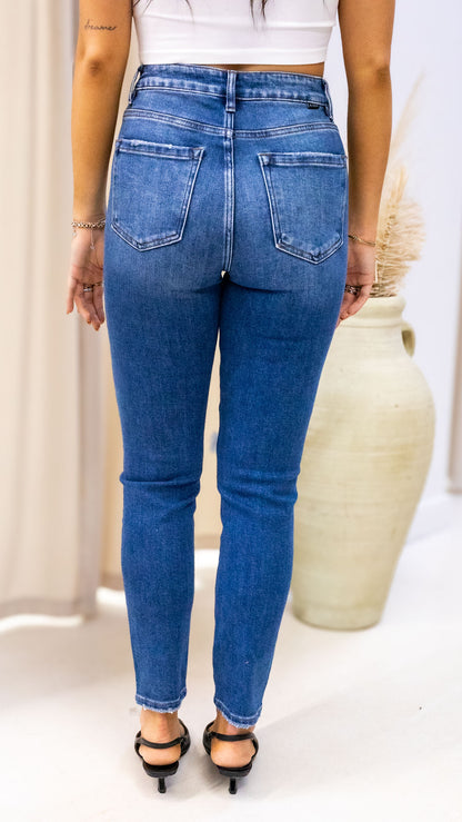 KELLY SKINNY JEAN MID WASH | RISEN