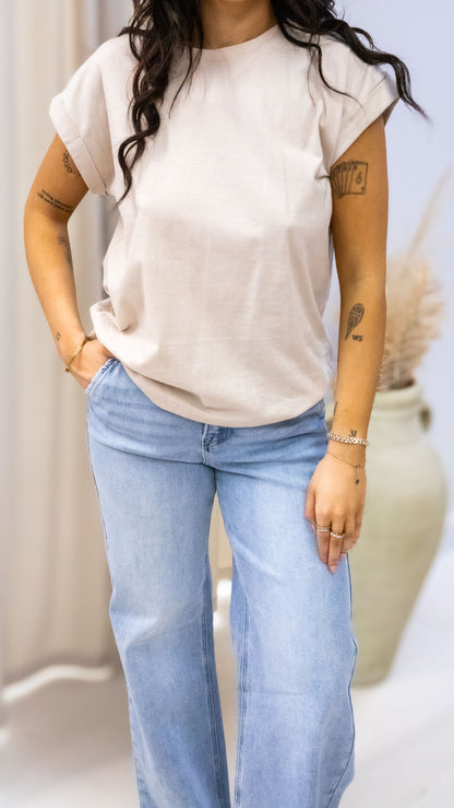 WILLOW T-SHIRT (BEIGE)