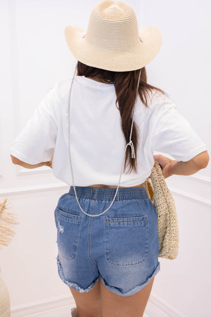 NEW TILA JEAN SHORTS