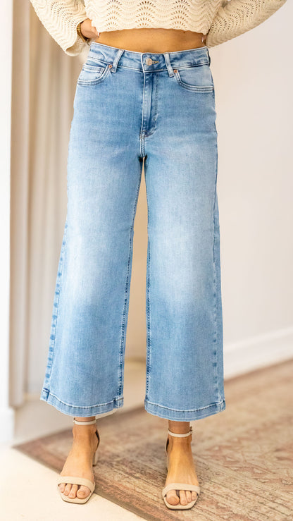 ONLMADISON BLUSH HW CP WD DNM CRO371NOOS | ONLY