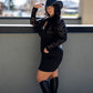 NEW BROOK MINI LACE DRESS (CURVY)
