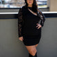 NEW BROOK MINI LACE DRESS (CURVY)