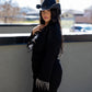 NEW MASON MINI FRINGE DRESS (CURVY)