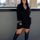 NEW MASON MINI FRINGE DRESS (CURVY)