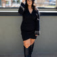 NEW MASON MINI FRINGE DRESS (CURVY)