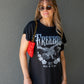 FREEBIRD GRAPHIC T-SHIRT MINI DRESS (BLACK)