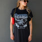 FREEBIRD GRAPHIC T-SHIRT MINI DRESS (BLACK)